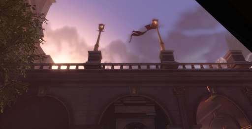 BioShock Infinite - Странный Санта-Клаус и его спутница, и  "эльфы" в погоне за ними. Один день из жизни Колумбии