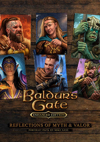 Baldur's Gate - Майк Сасс нарисовал ещё 16 портретов для Baldur's Gate